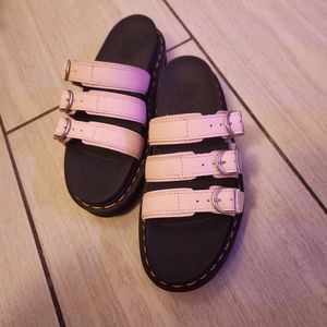 Dr. Martens Blaire Slides Leather Sandals Size 7